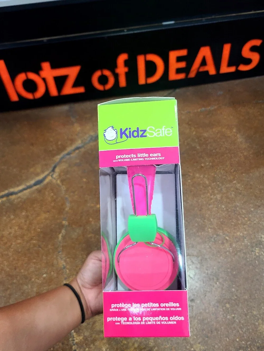 KidzSafe Girls Headphones Volume Limiting Adjustable Headphone Protects Ears